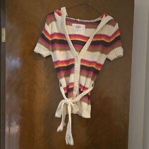 Justice White and Pink Cardigan